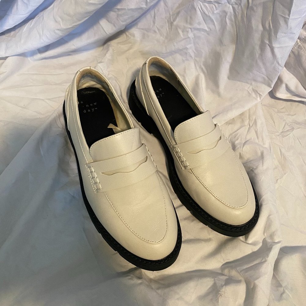 White Loafers